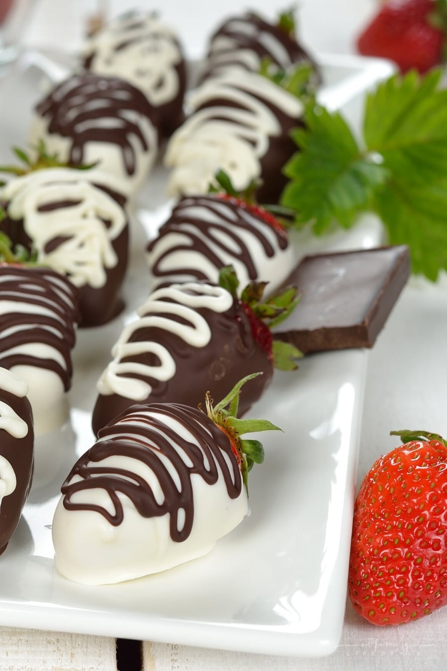 Chocolate Covered Strawberries for Valentine's Day