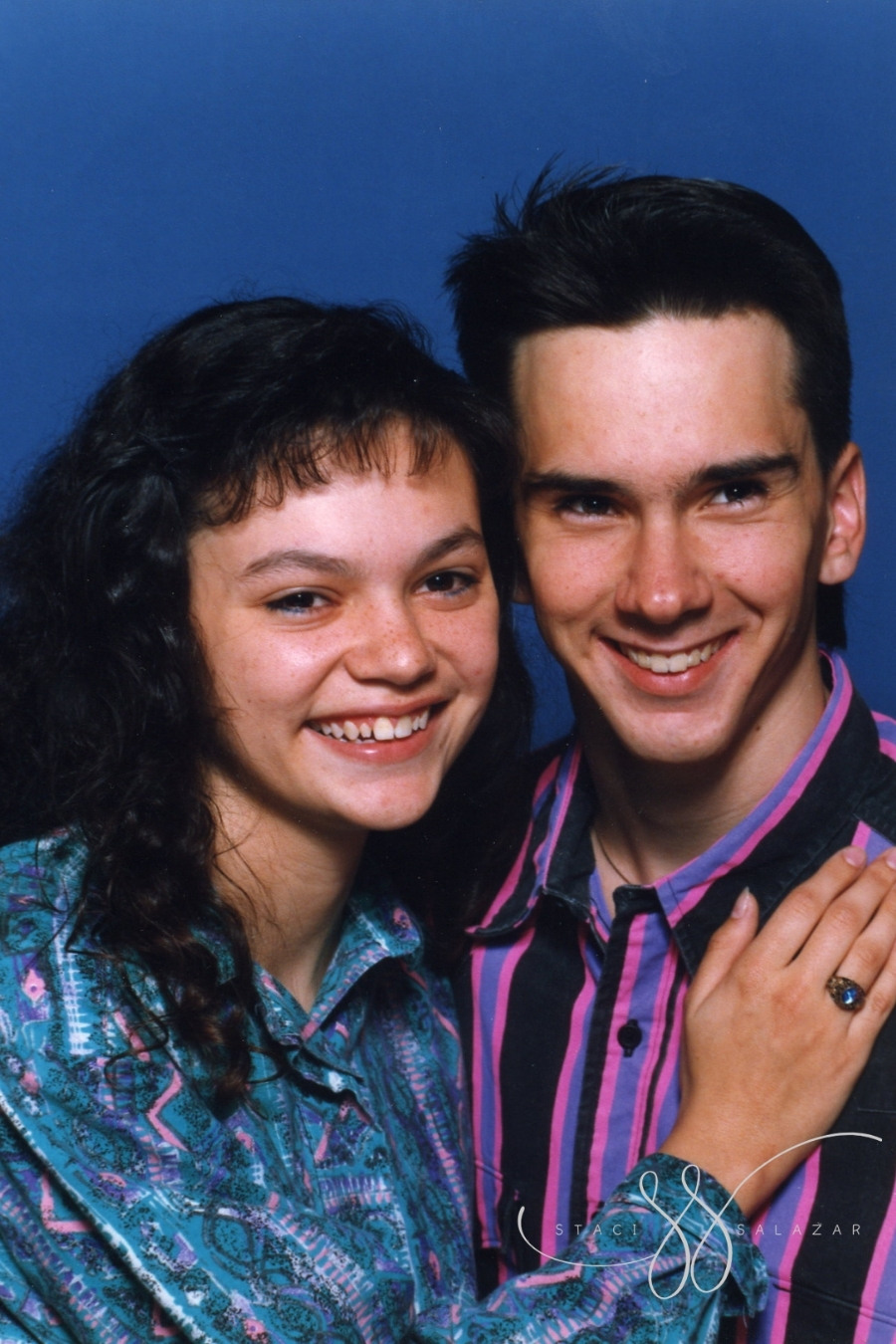 our first professional picture together 1992