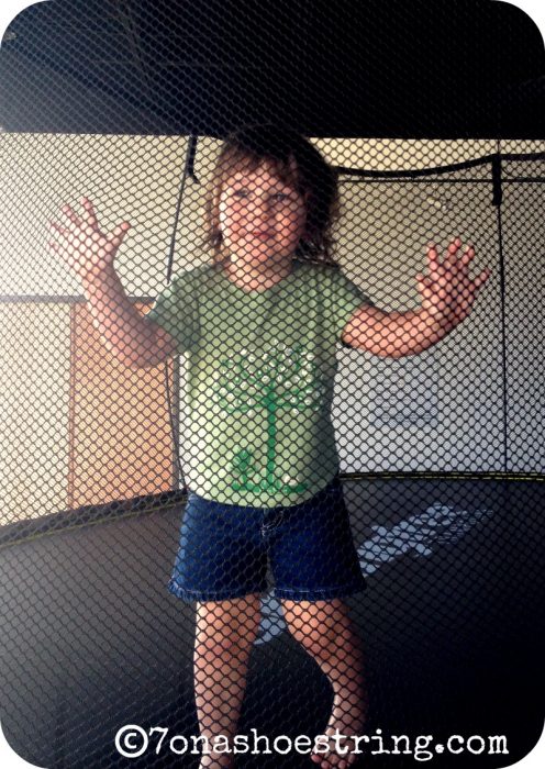 safe trampoline for kids