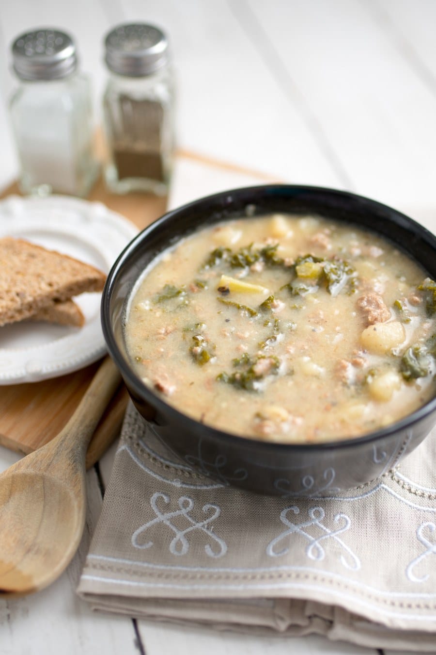 Sausage and kale zuppa toscana italian creamy soup