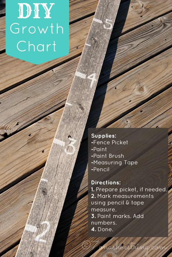 DIY Growth Chart