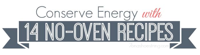 Conserve Energy recipes