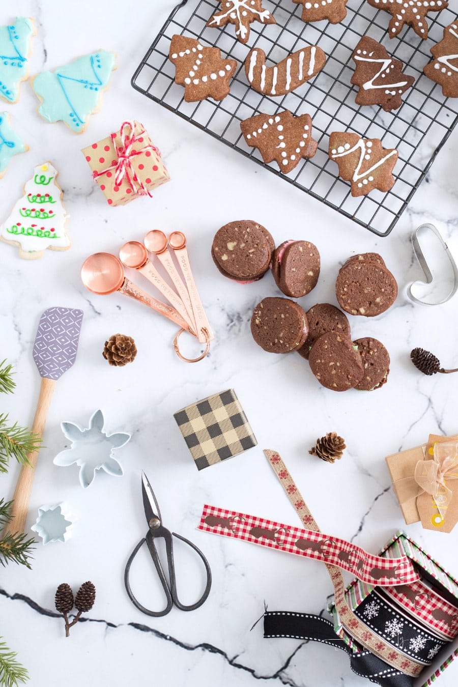 Cookies Christmas baking supplies