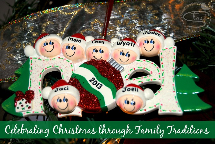 Celebrating Christmas traditions