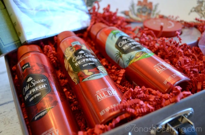 Old Spice scent responsibly