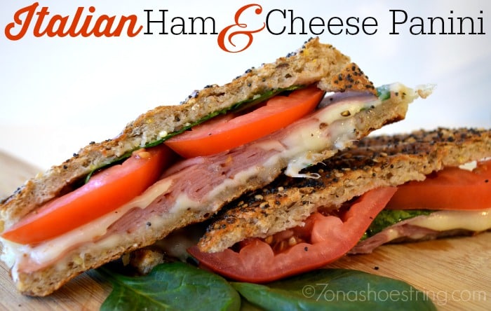 Italian Ham and Cheese Panini