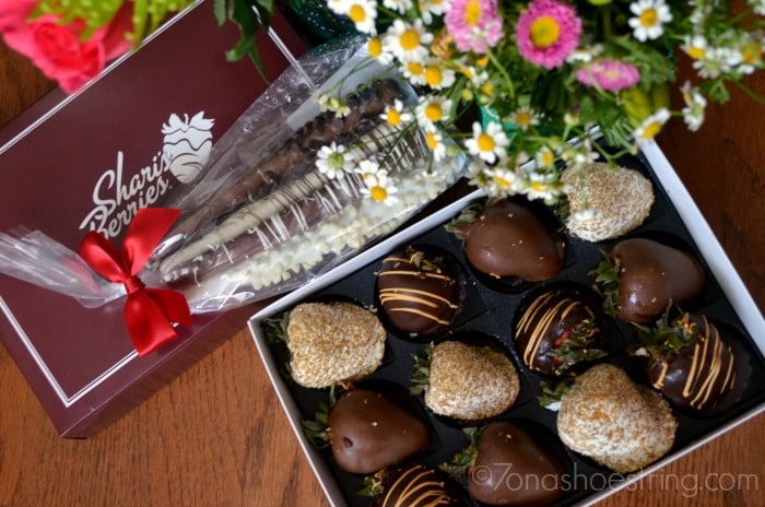 Sharis Berries caramel pretzels