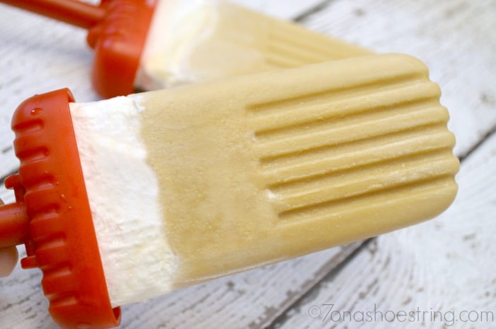 Caramel Iced Coffee Pops
