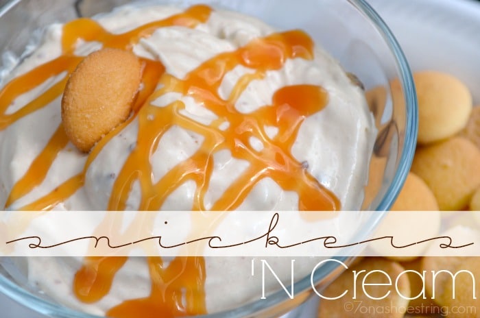Snickers n Cream Dip