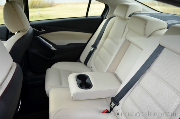2014 Mazda 6 rear seat
