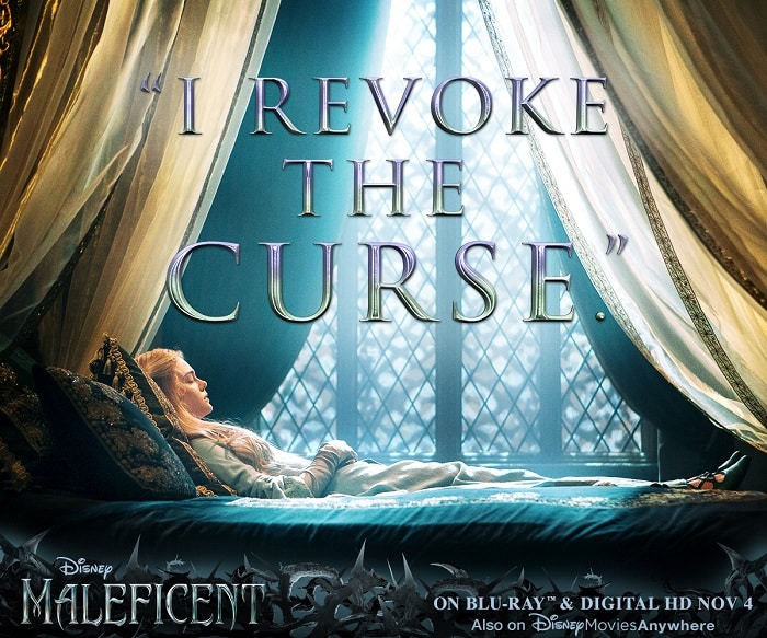 Disney Maleficent DVD revoke the curse
