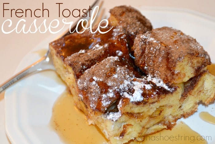 French Toast Casserole recipe
