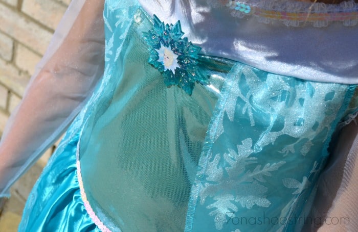 Frozen Elsa costume details