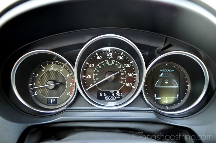 Mazda 6 drivers dashboard cockpit