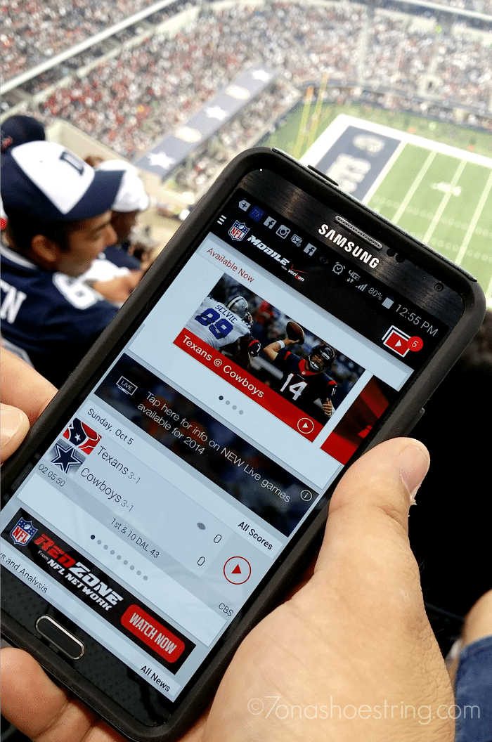 NFL Mobile free for Verizon customers