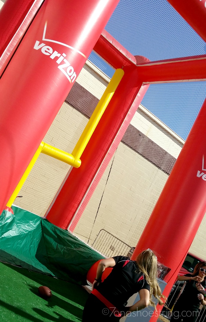 Verizon pre-game tailgate party Verizon pre-game tailgate party