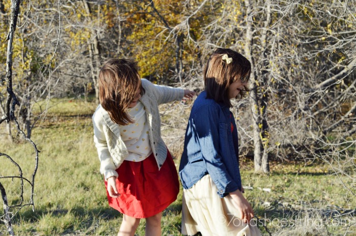 happiness with sisters