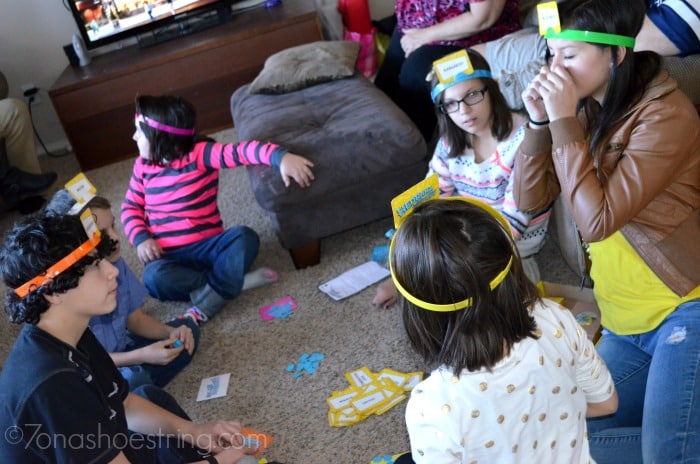 cousins bonding over board games