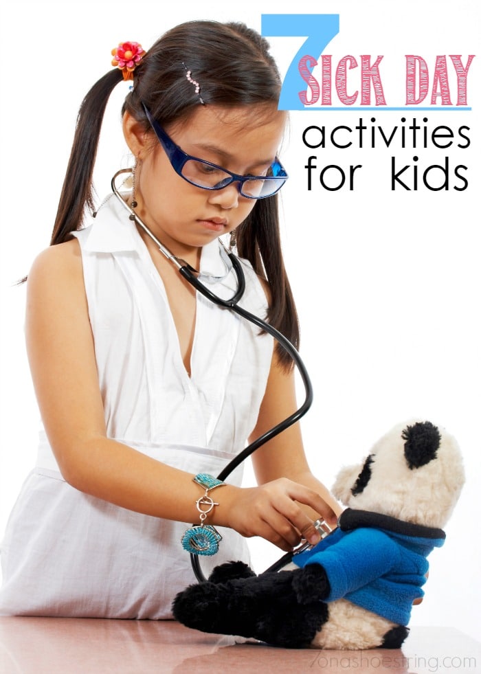 7 sick day activities for kids