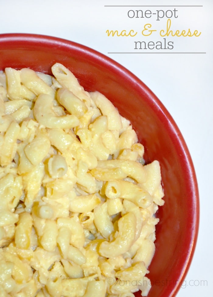 one-pot meals with mac & cheese