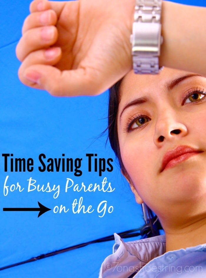 time saving tips for busy parents on the go