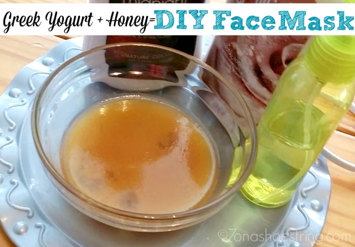 DIY Face Mask with yogurt and honey