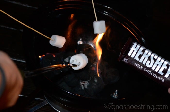 Hersheys smores grill