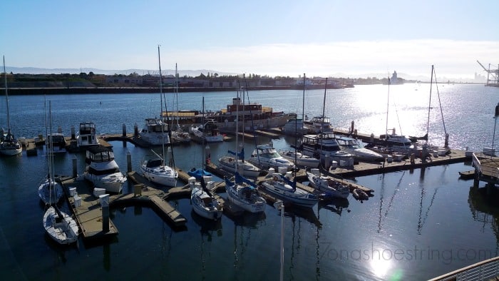 San Francisco hotel view of bay San Francisco hotel view of bay