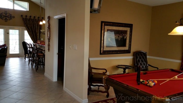 All Star Vacation Homes billiards