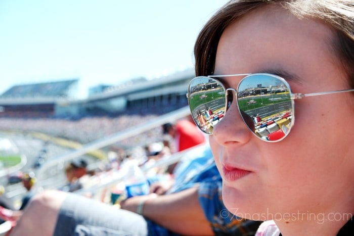 Day at a NASCAR race