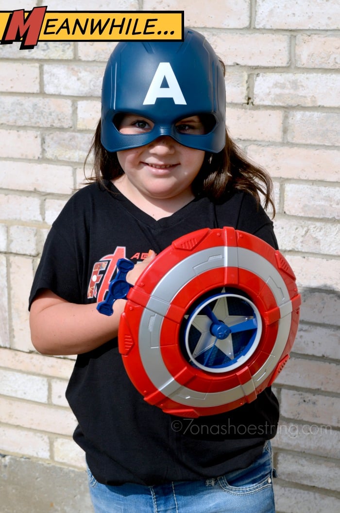 Hasbro Captain America mask and shield