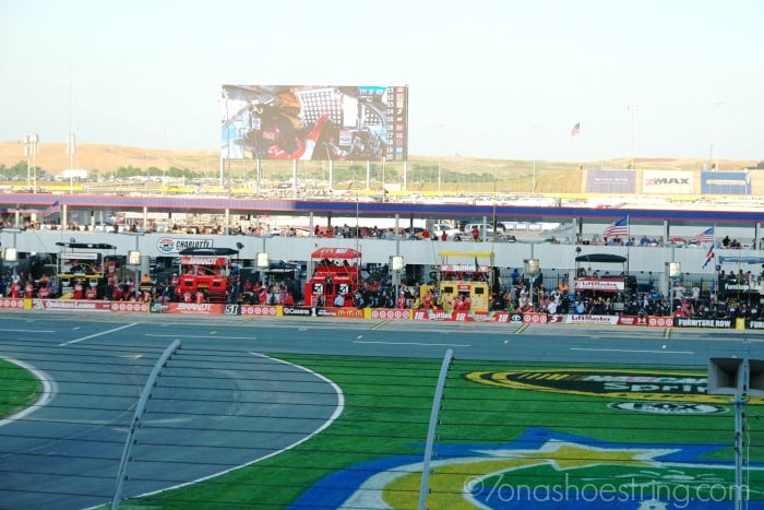 NASCAR Pit Road in Charlotte
