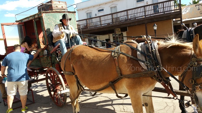 Tombstone horse and carriage