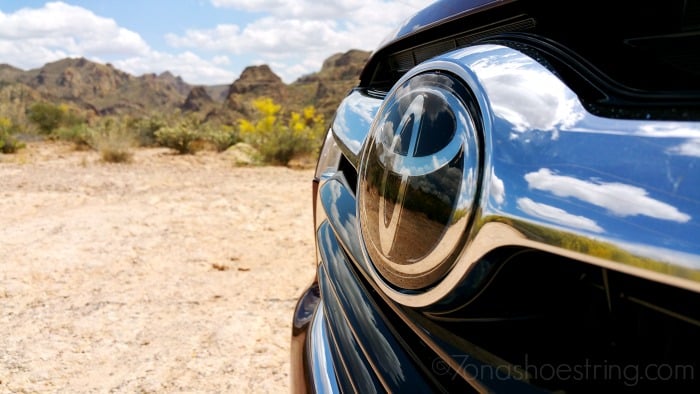 Toyota Highlander Arizona backdrop