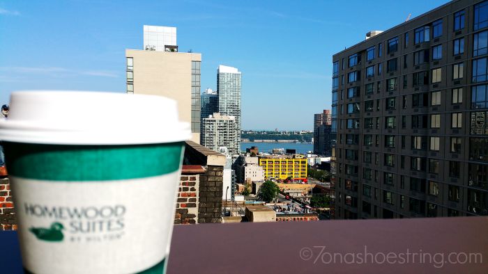 Homewood Suites Manhattan rooftop terrace Homewood Suites Manhattan rooftop terrace