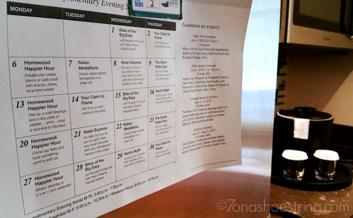 Homewood Suites complimentary evening social Homewood Suites complimentary evening social