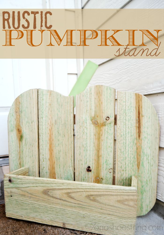 Rustic Pumpkin Stand The Home Depot Do-It-Herself Workshop Rustic Pumpkin Stand The Home Depot Do-It-Herself Workshop