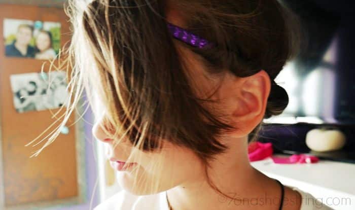 simple back to school hairstyle Goody hair