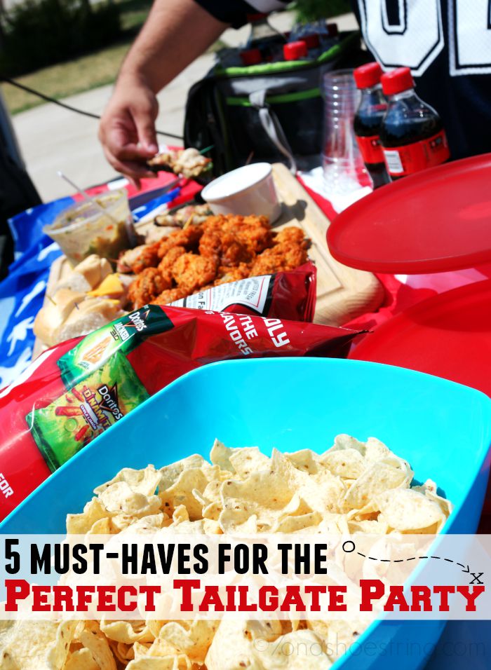 5 Must-Haves for the Perfect Tailgate