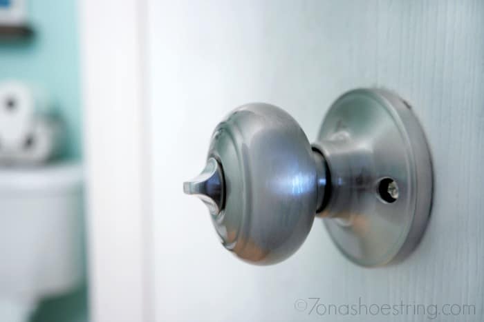 bathroom door handle refresh