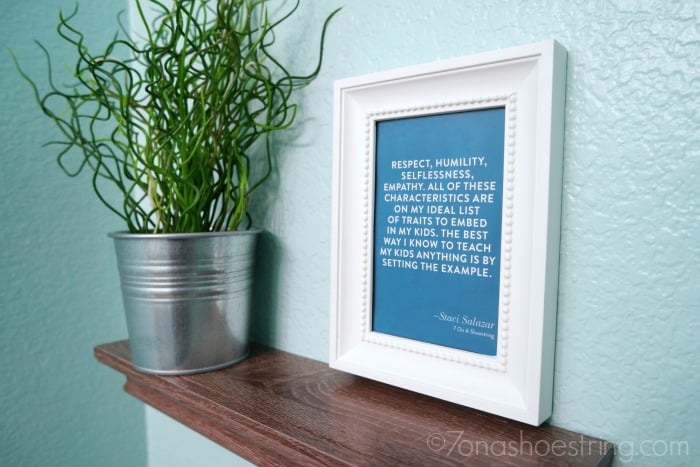 powder room makeover decor