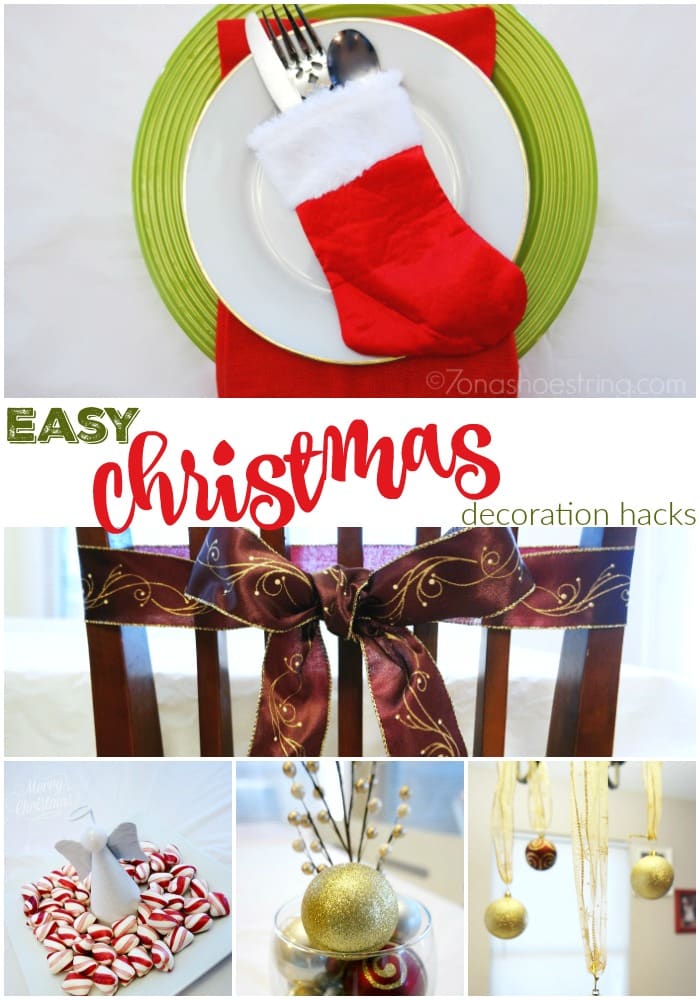 Easy Christmas Decoration Hacks