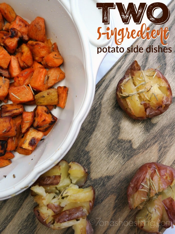 Two 5-ingredient potato side dishes