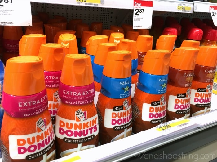 White Wave coffee creamers at Target