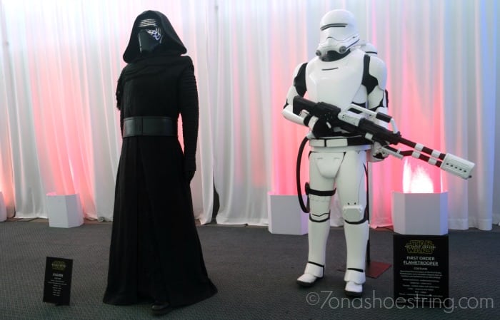 Kylo Ren and Flametrooper
