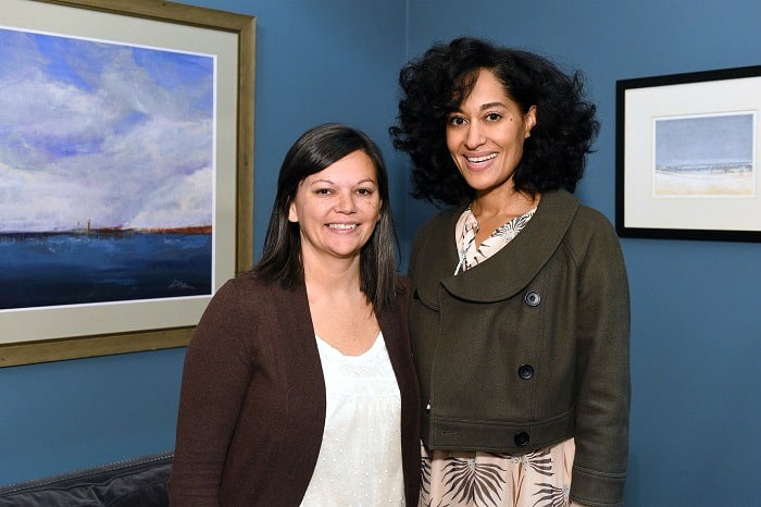 me and Tracee Ellis Ross