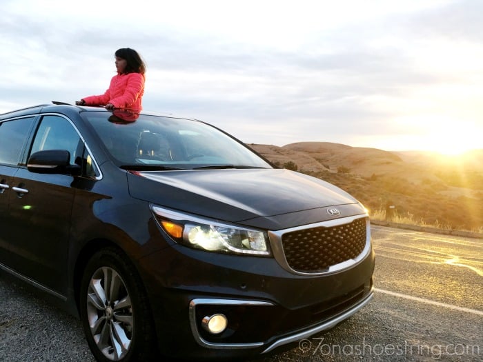 2016 Kia Sedona road trip travel with kids