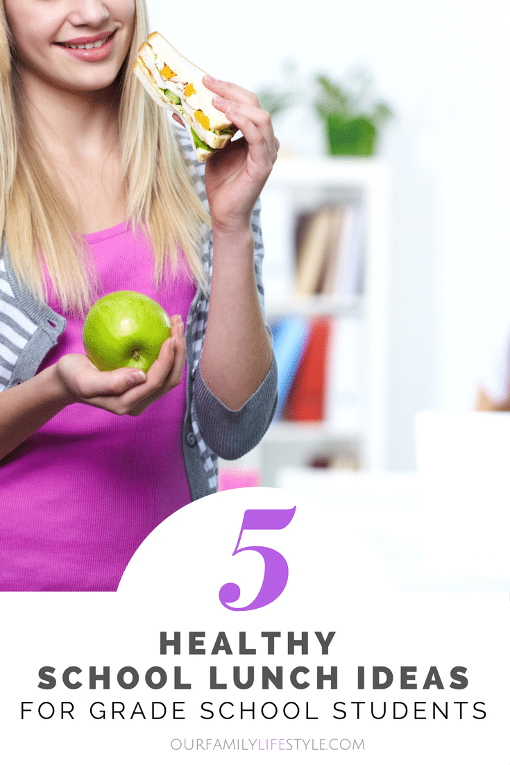 5 Healthy School Lunch Ideas for Grade School Students