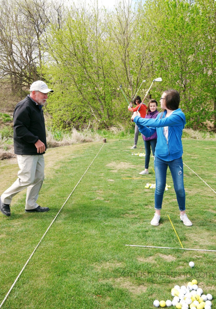 golf lesson with Russell Orth, PGA