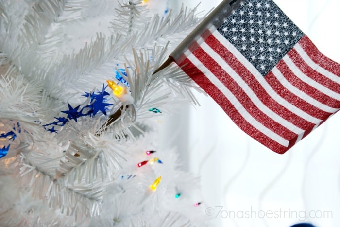 American flag Christmas Tree American flag Christmas Tree